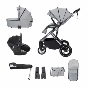 Babymore Chia, (Pecan) Travel System - Pearl Grey