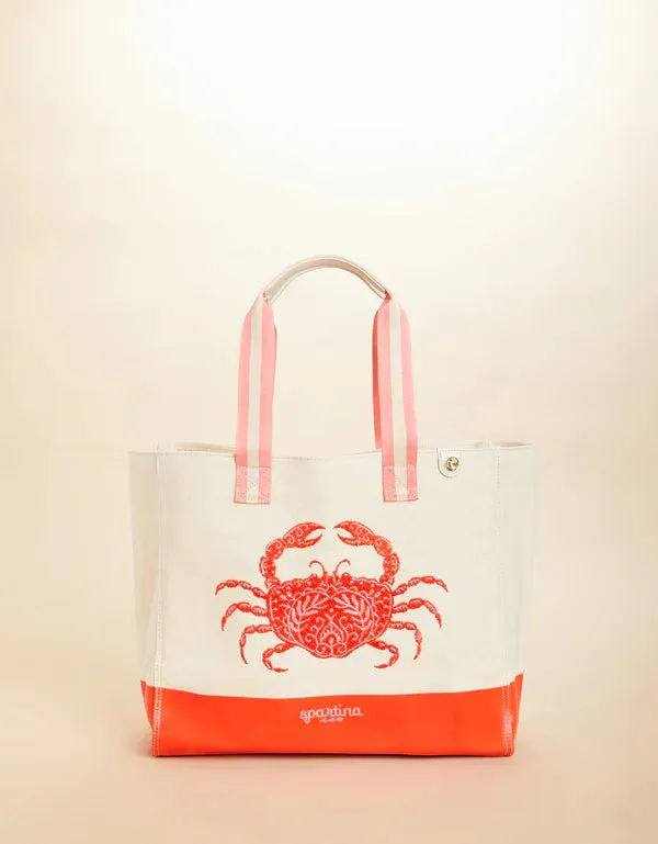 Beach Tote Red Crab