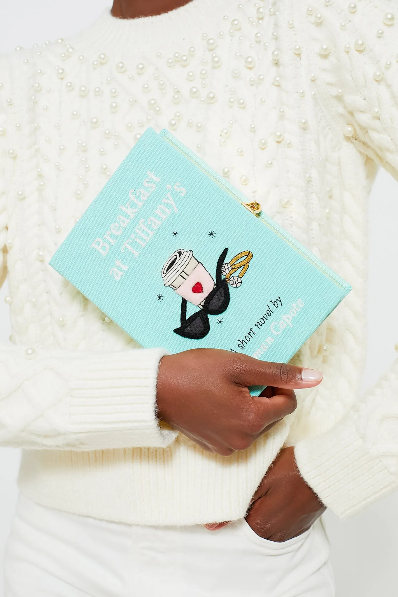 Breakfast at Tiffany's Bookclutch
