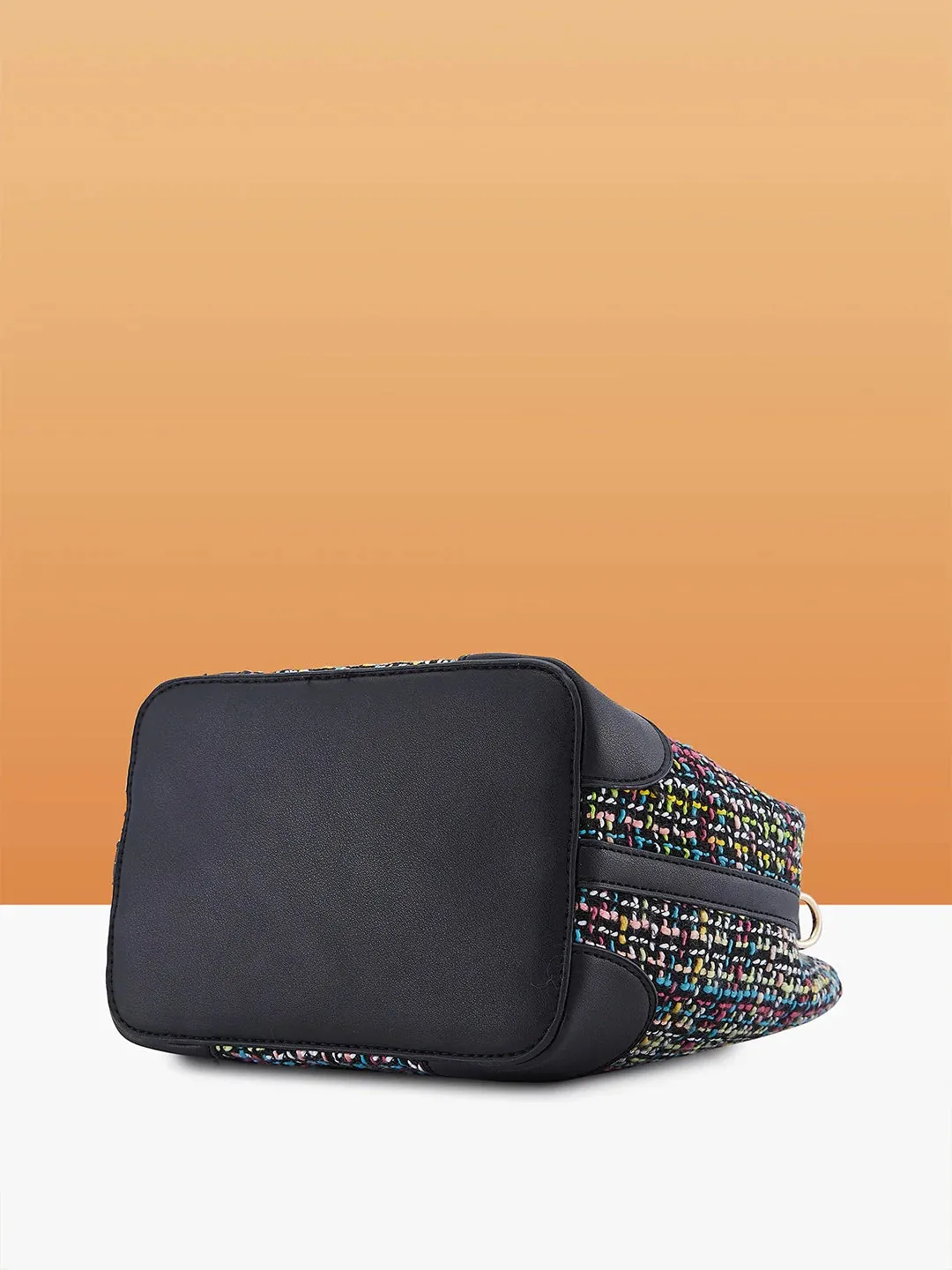 Caprese Harmonee Sling Medium Black Bag