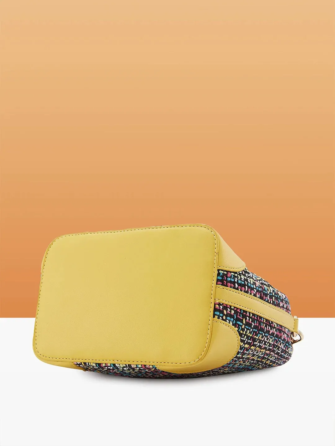 Caprese Harmonee Sling Medium Yellow Bag