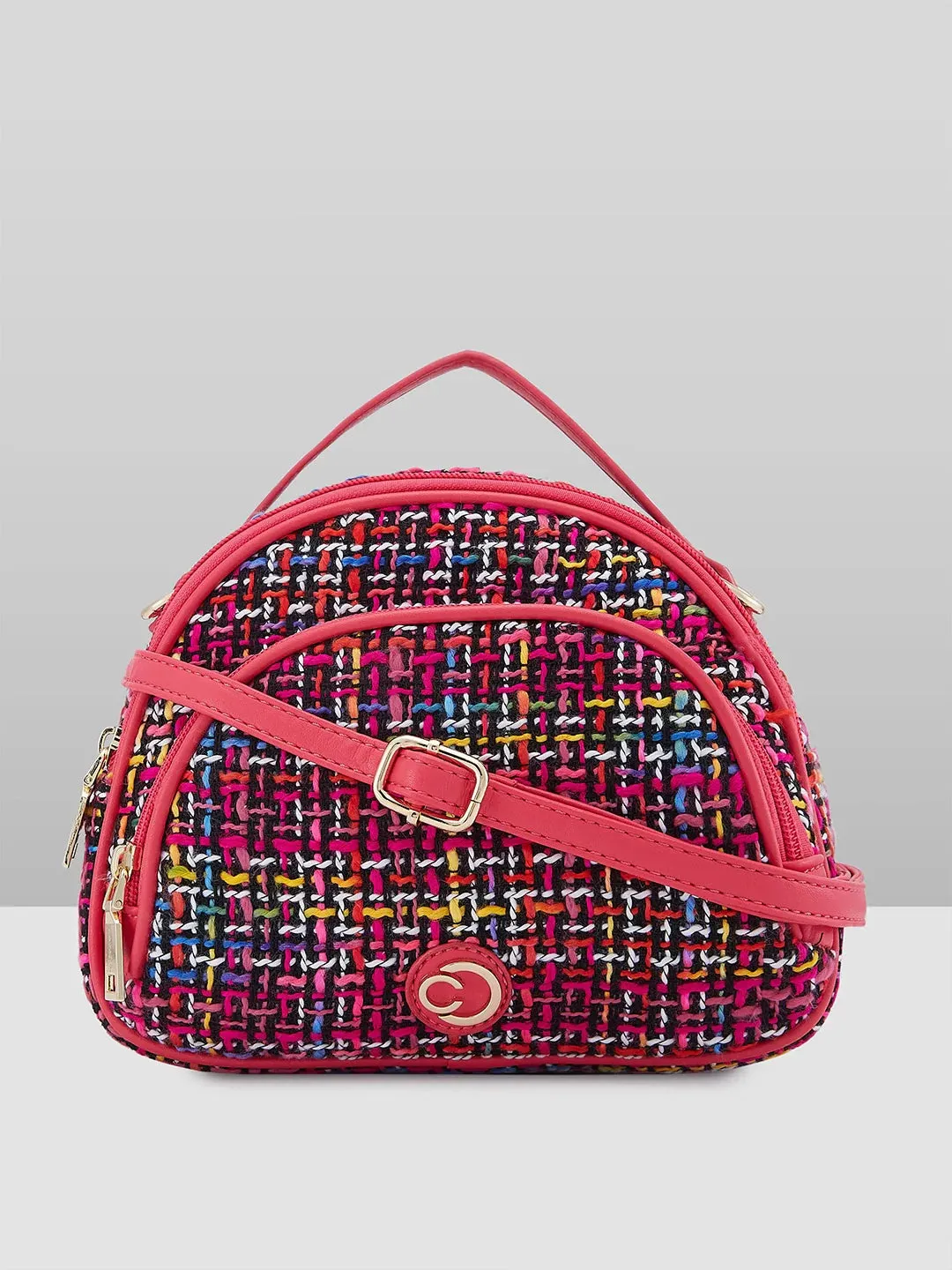Caprese Harmonee Sling Small Fuchsia Bag