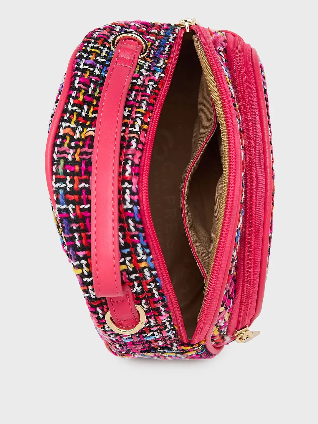 Caprese Harmonee Sling Small Fuchsia Bag