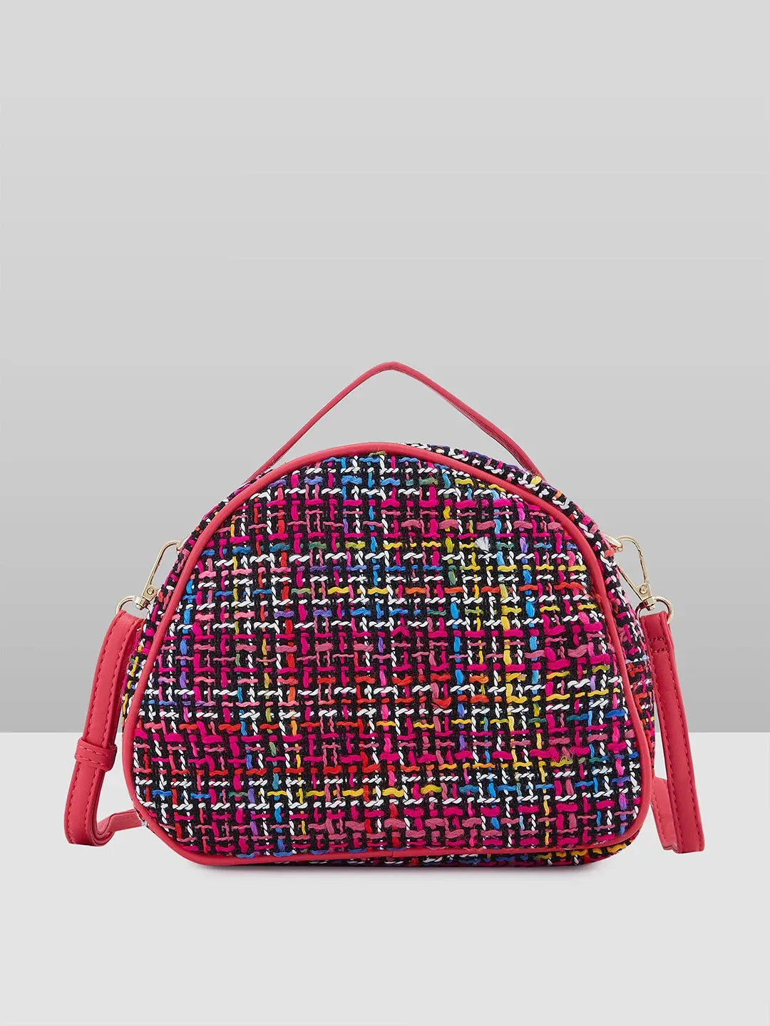 Caprese Harmonee Sling Small Fuchsia Bag