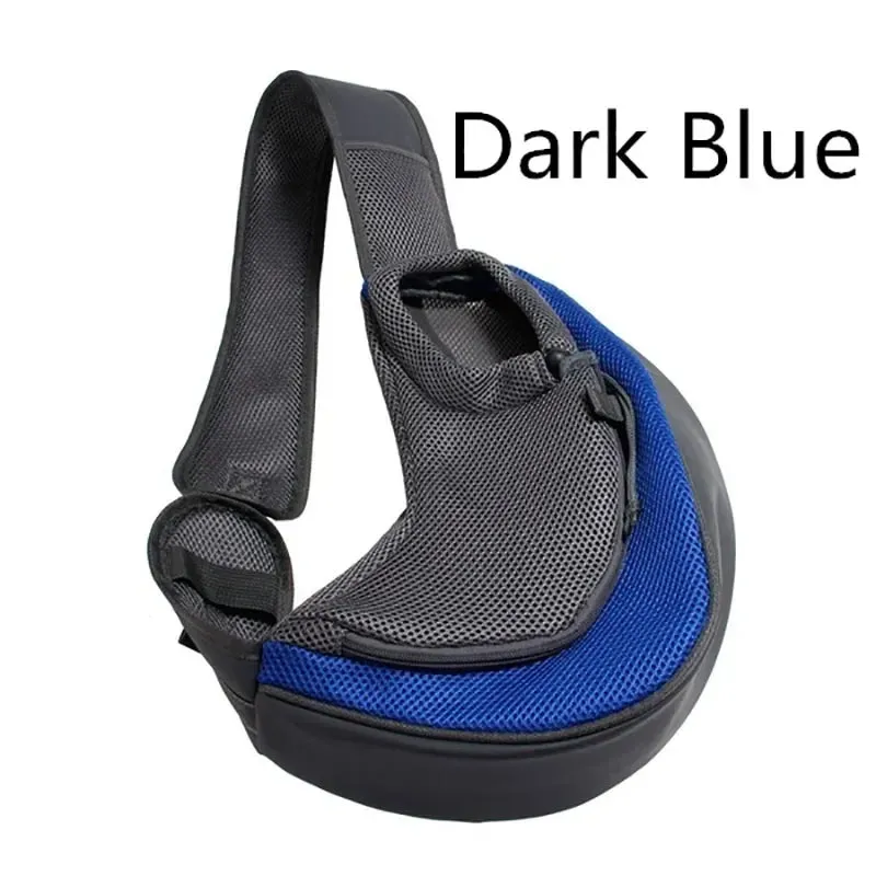 Dog Bag Pet Puppy Carrier S/L Outdoor Travel Dog Shoulder Bag Mesh Oxford Single Comfort Sling Handbag Tote Pouch