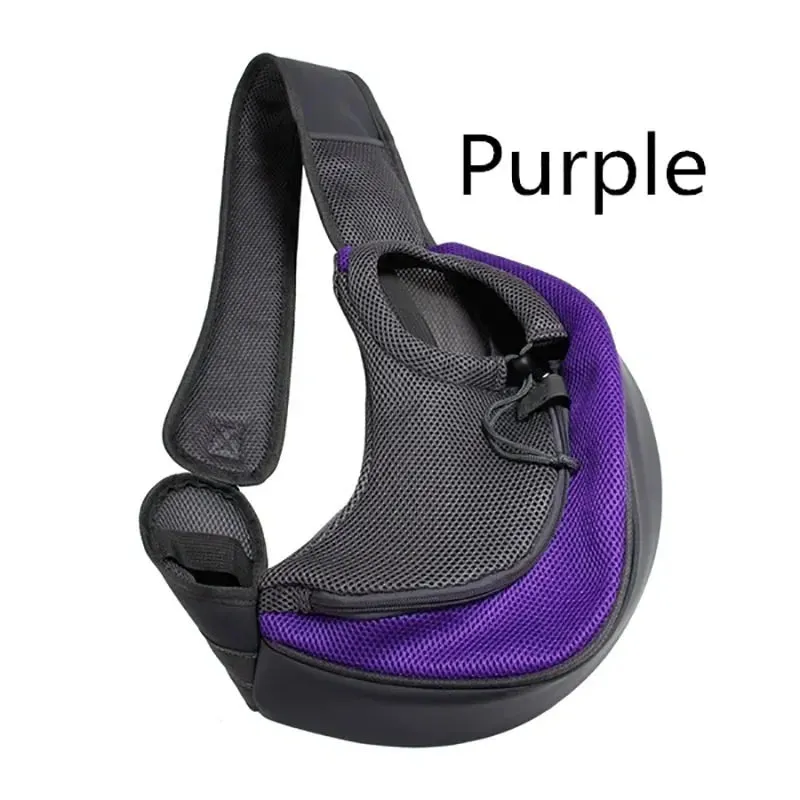 Dog Bag Pet Puppy Carrier S/L Outdoor Travel Dog Shoulder Bag Mesh Oxford Single Comfort Sling Handbag Tote Pouch