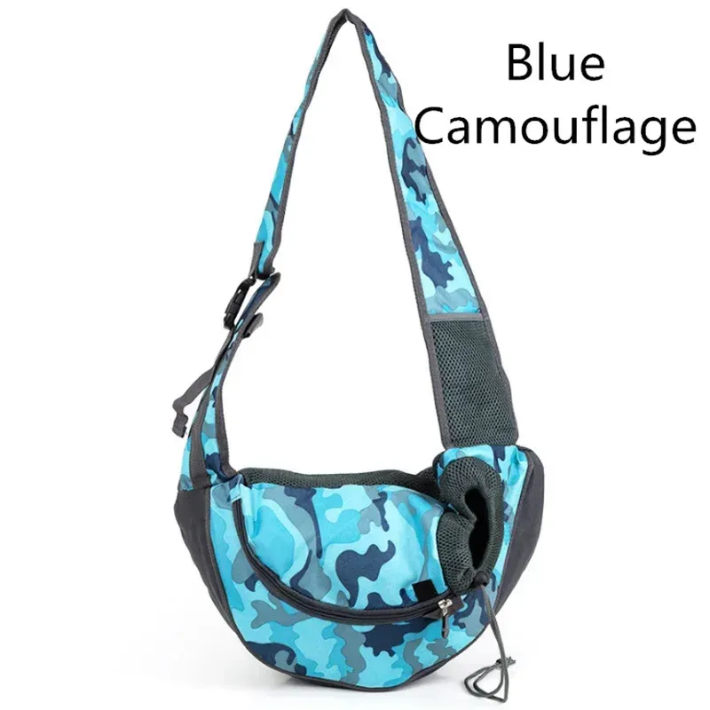 Dog Bag Pet Puppy Carrier S/L Outdoor Travel Dog Shoulder Bag Mesh Oxford Single Comfort Sling Handbag Tote Pouch