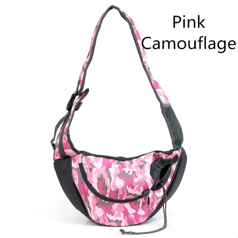 Dog Bag Pet Puppy Carrier S/L Outdoor Travel Dog Shoulder Bag Mesh Oxford Single Comfort Sling Handbag Tote Pouch