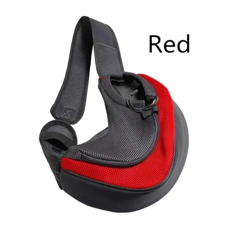 Dog Bag Pet Puppy Carrier S/L Outdoor Travel Dog Shoulder Bag Mesh Oxford Single Comfort Sling Handbag Tote Pouch