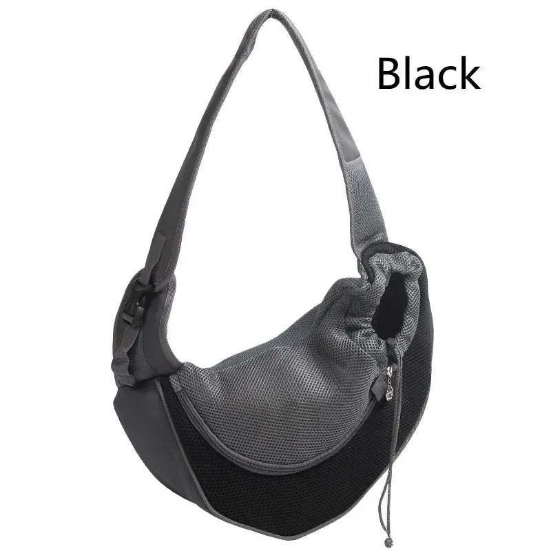 Dog Bag Pet Puppy Carrier S/L Outdoor Travel Dog Shoulder Bag Mesh Oxford Single Comfort Sling Handbag Tote Pouch