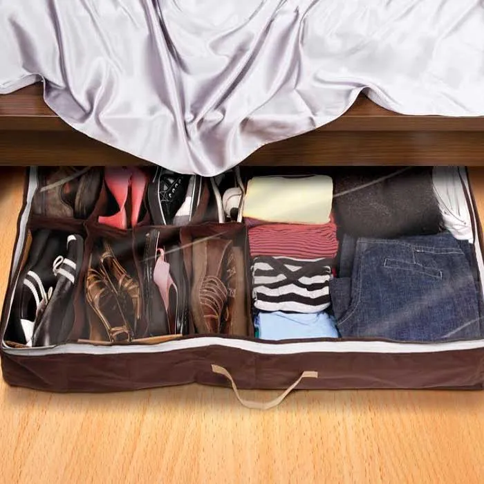 Hide a Closet under the Bed Organizer