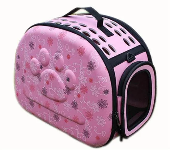 High Quality Pet Travel Carrier Shoulder small dogs and cats Bag Folding Portable Breathable outdoor carrier pet Bag PA01