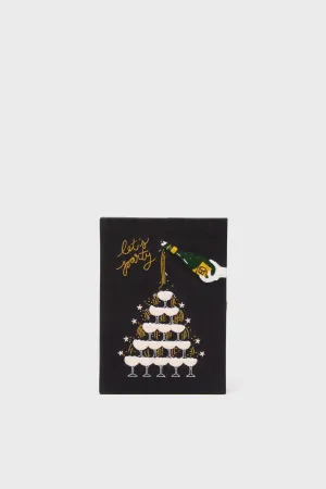 Let's Party Book Clutch