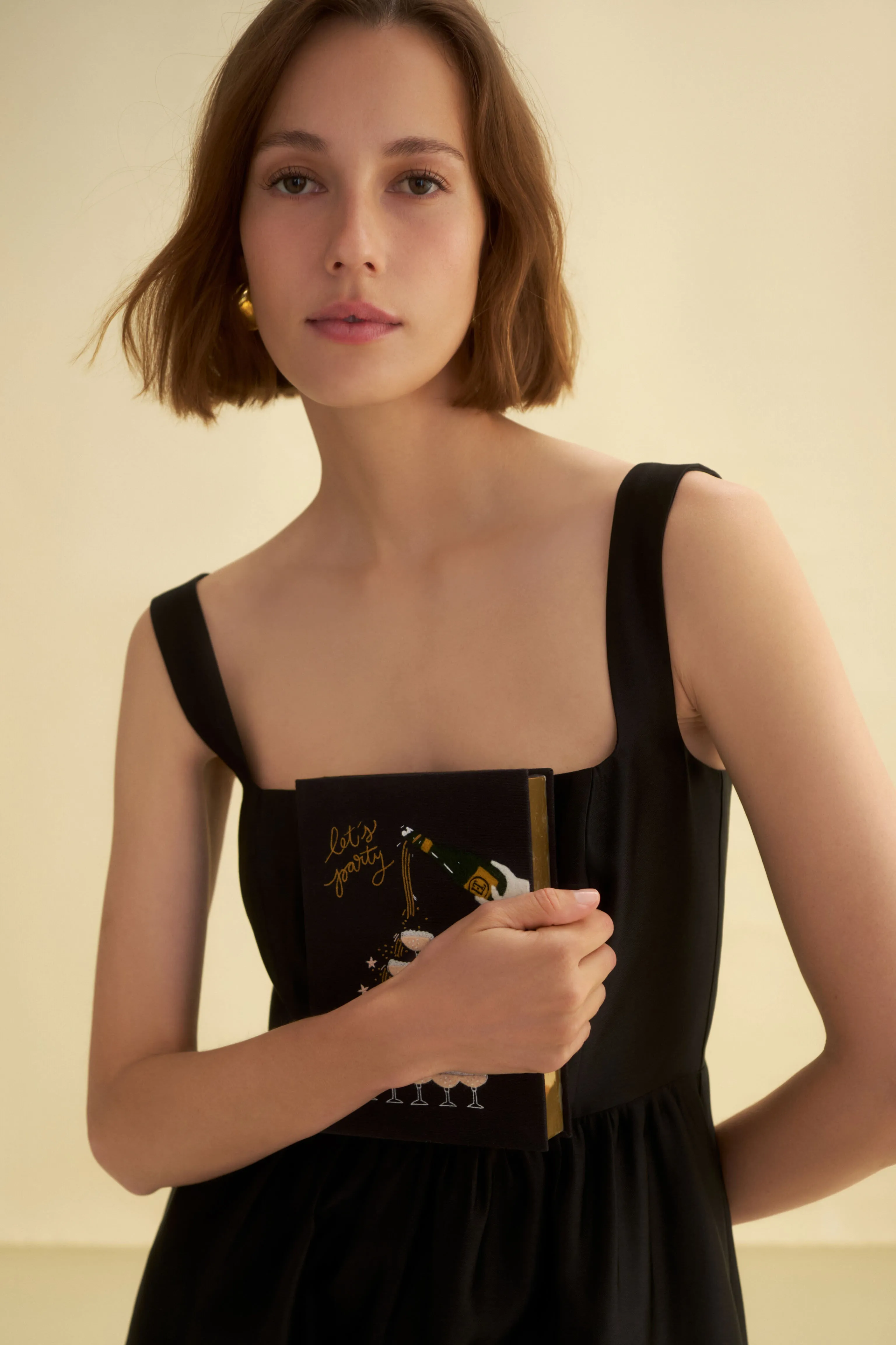 Let's Party Book Clutch