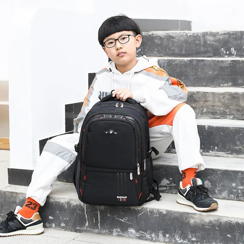 Men's Junior High Korean Style Youth Primary Backpacks