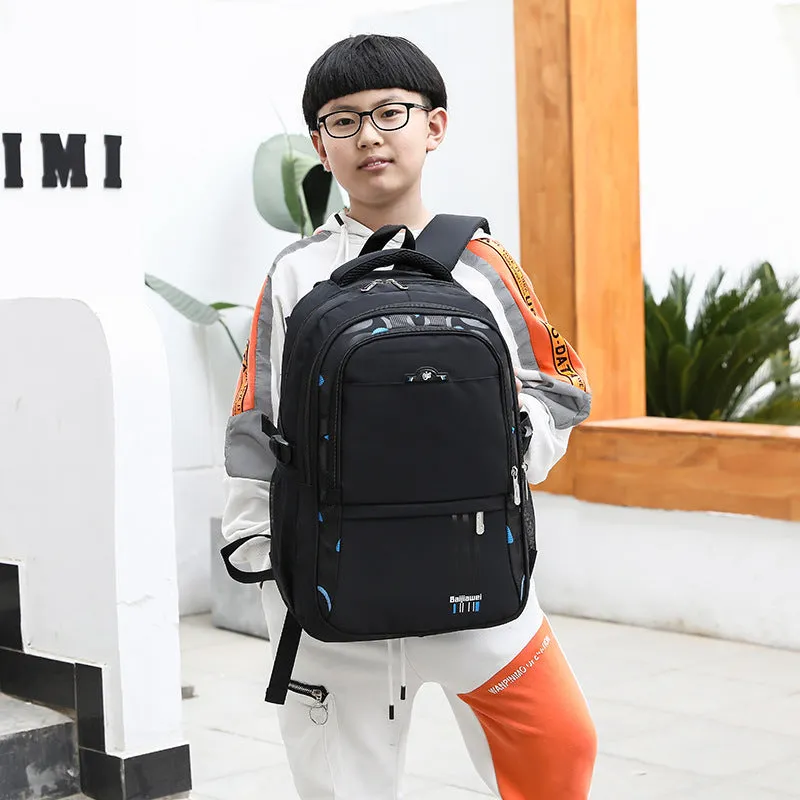 Men's Junior High Korean Style Youth Primary Backpacks