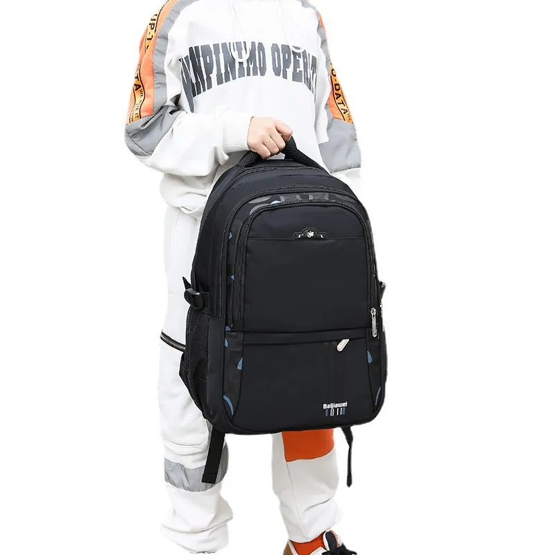 Men's Junior High Korean Style Youth Primary Backpacks