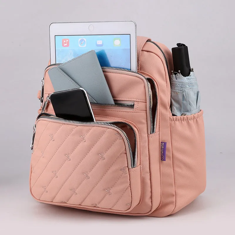 New Pretty Women's Mobile Charging Mummy Backpacks