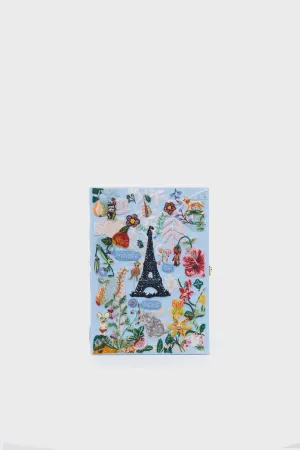 Pensee de Paris Book Clutch