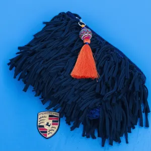 Porcupine Black Clutch