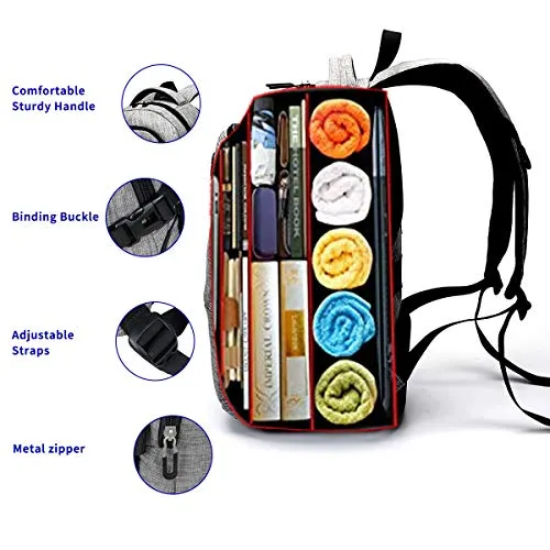 SHRRADOO Anti Theft Laptop Backpack (15.6 in)