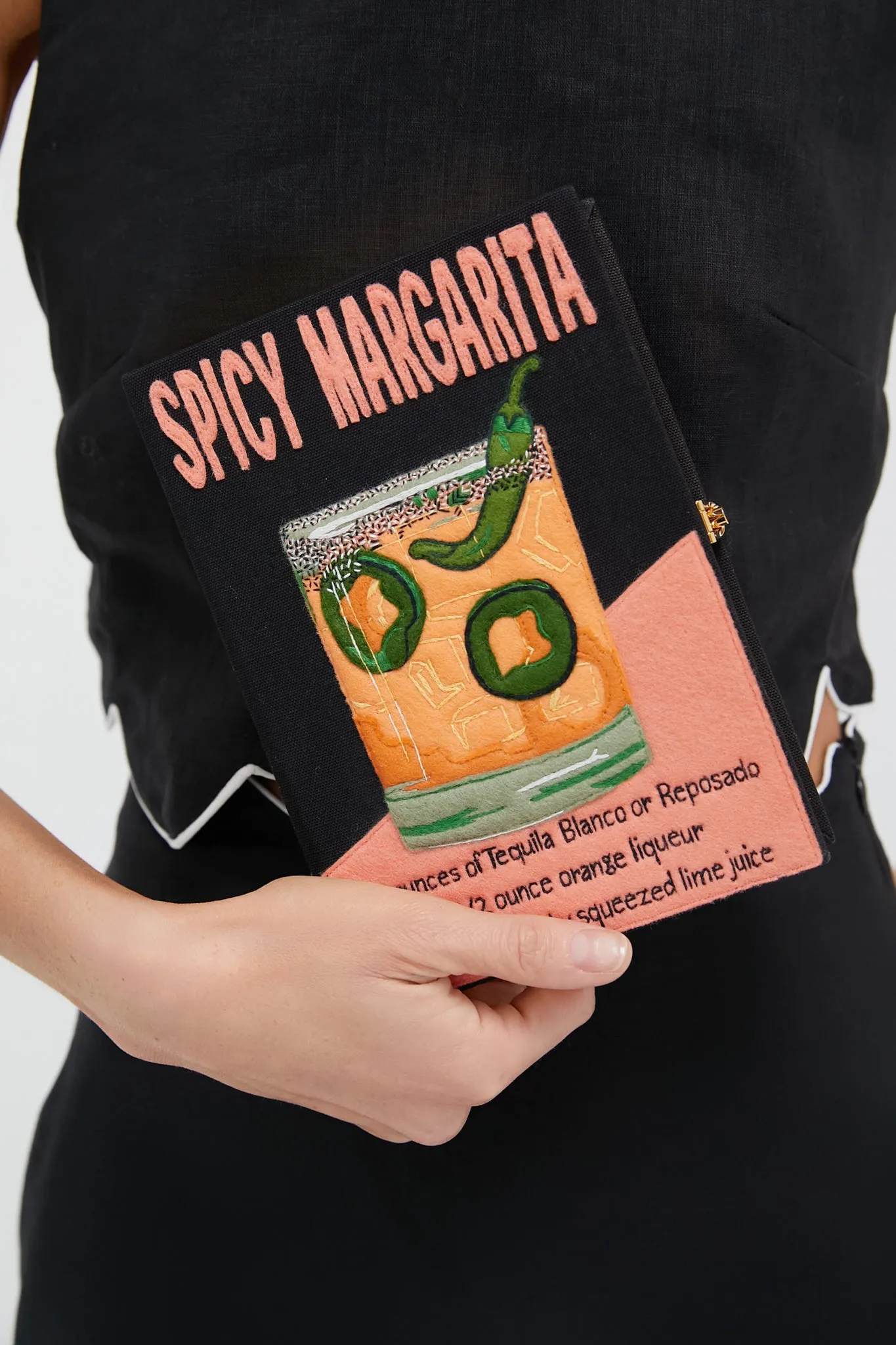 Spicy Margarita Book Clutch