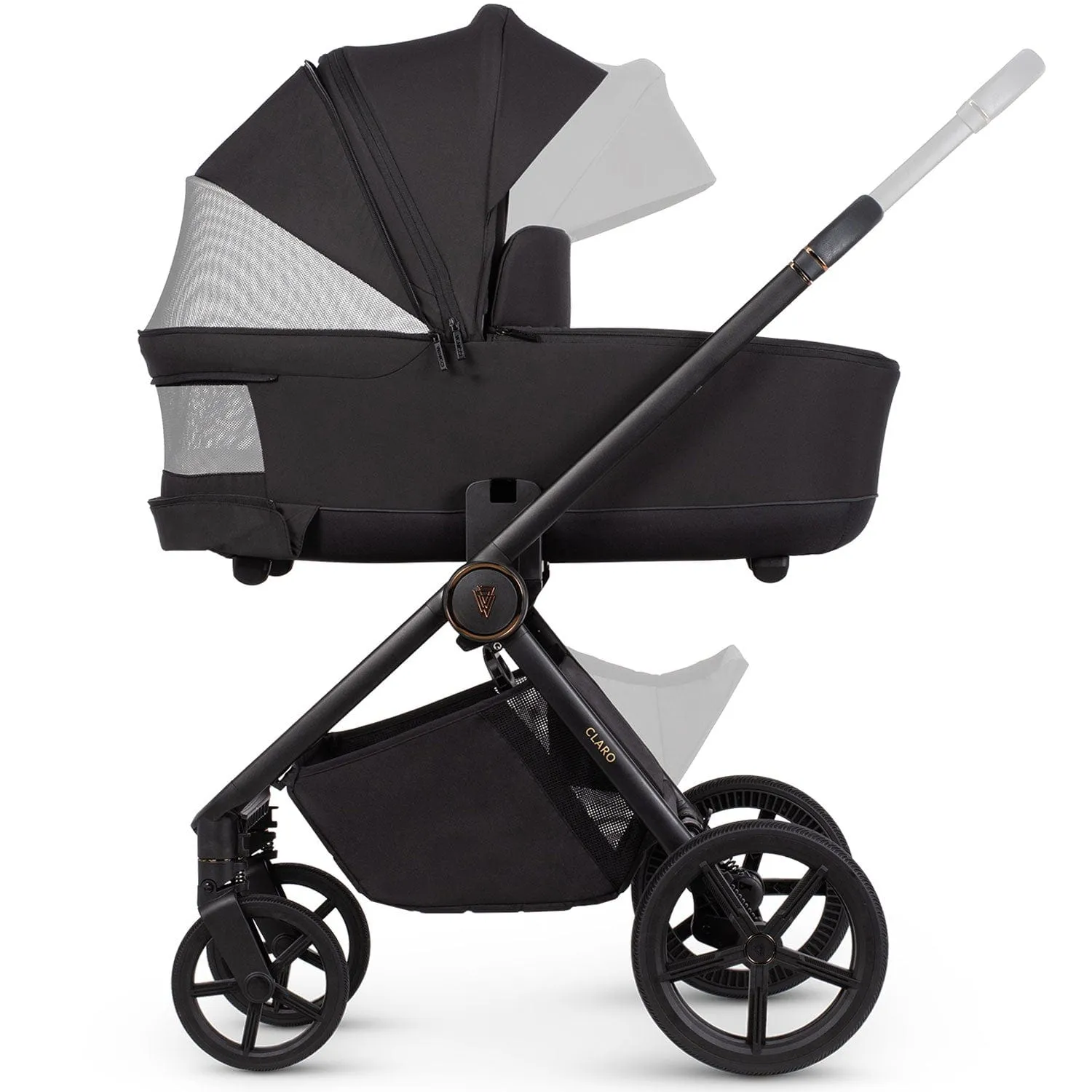 Venicci Claro 2 in 1 Pram - Noir