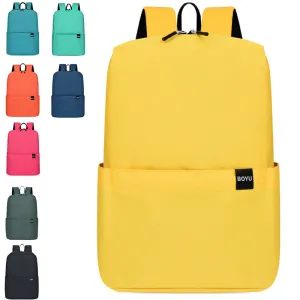 Women's & Men's & Colorful Lightweight Pouch Gift Printing Backpacks